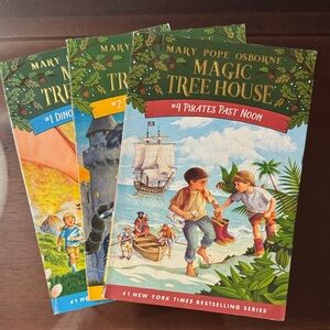 Magic Tree House Adventure Books - Set of 3 - Mary Pope Osborne